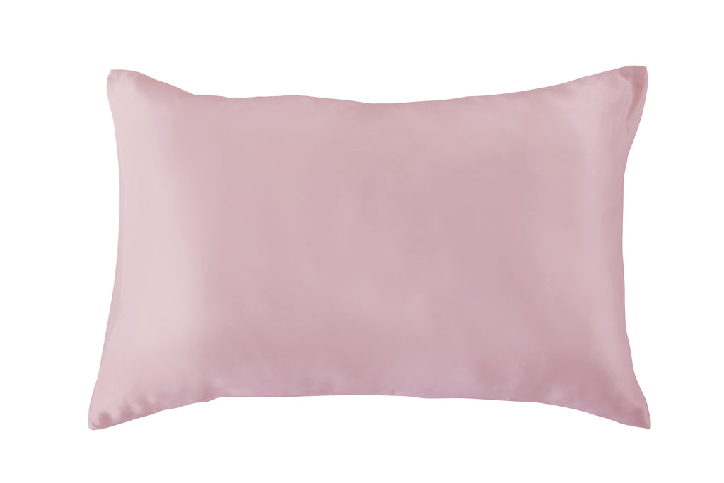 Pink silk pillowcase hotsell
