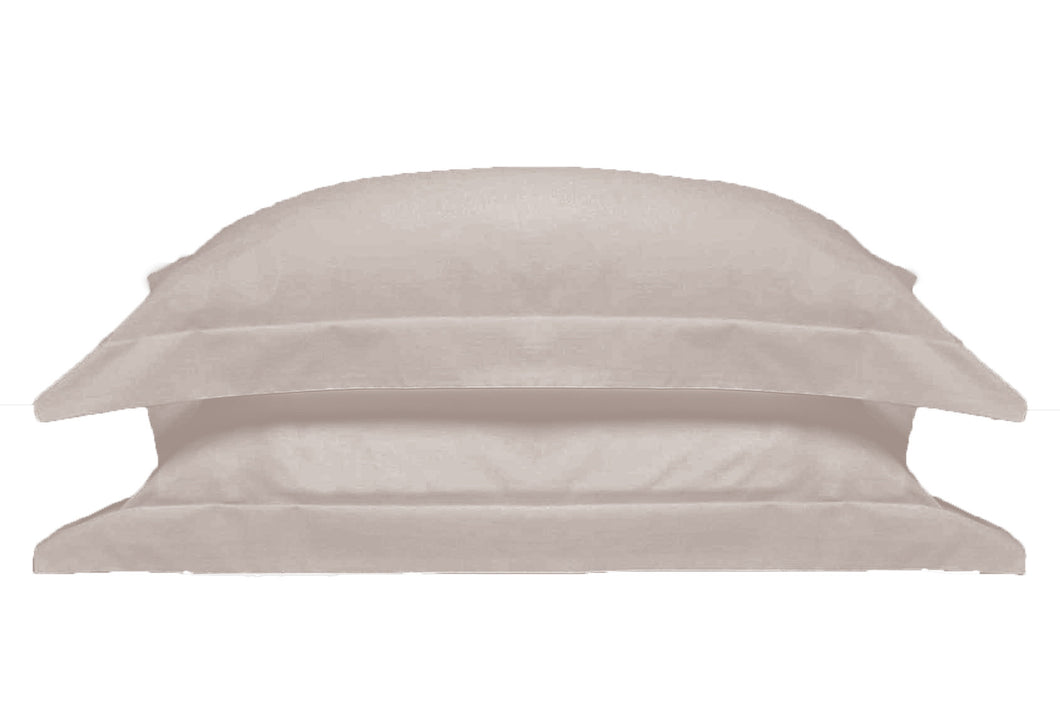 Latte 100% Pure Mulberry Silk Oxford Style Pillowcase
