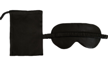 Pure Silk Eye Mask Black