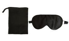 Pure Silk Eye Mask Black