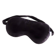 Pure Silk Eye Mask Black
